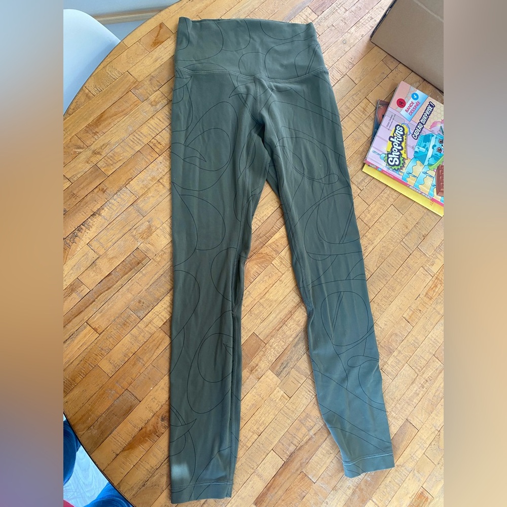 Lululemon Align High-Rise Crop with Pockets 23" 2 Graphite Grey